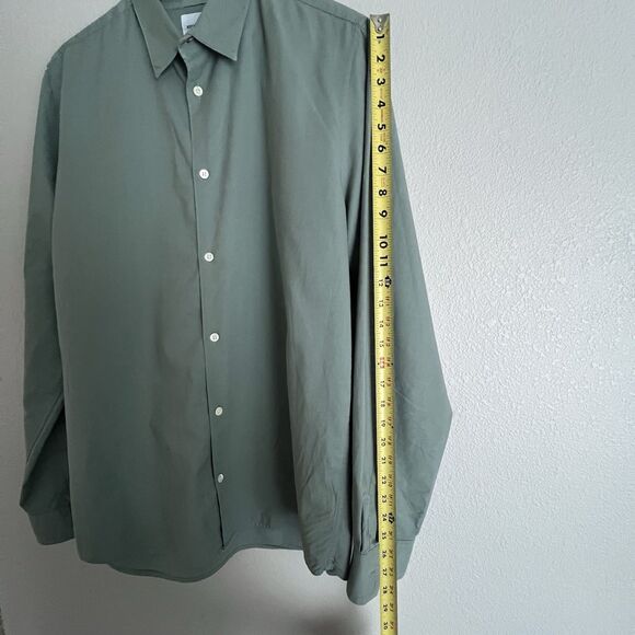 Norse Projects Mens Button Up Shirt Size L Sage Green - Picture 5 of 6